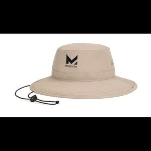MISSION Cooling Bucket Hat UPF 50, 3 inch - Beige